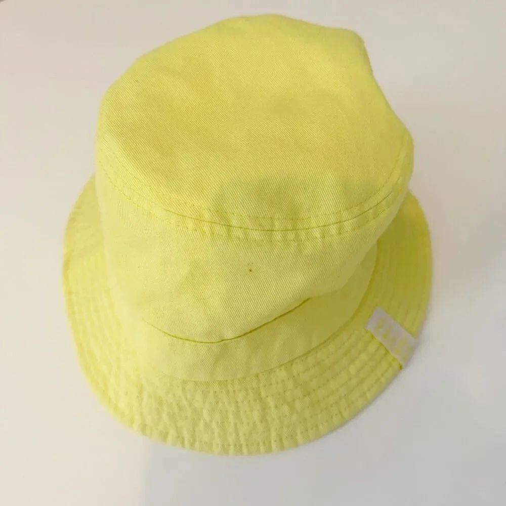 Frankie’s Bikinis Yellow Jax Cotton Hat M/L